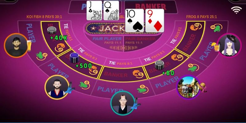 Hướng dẫn chơi Baccarat game online