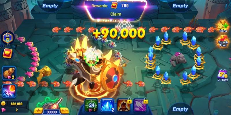 Thỏa mái chinh phục cùng kho vũ khí đồ sộ